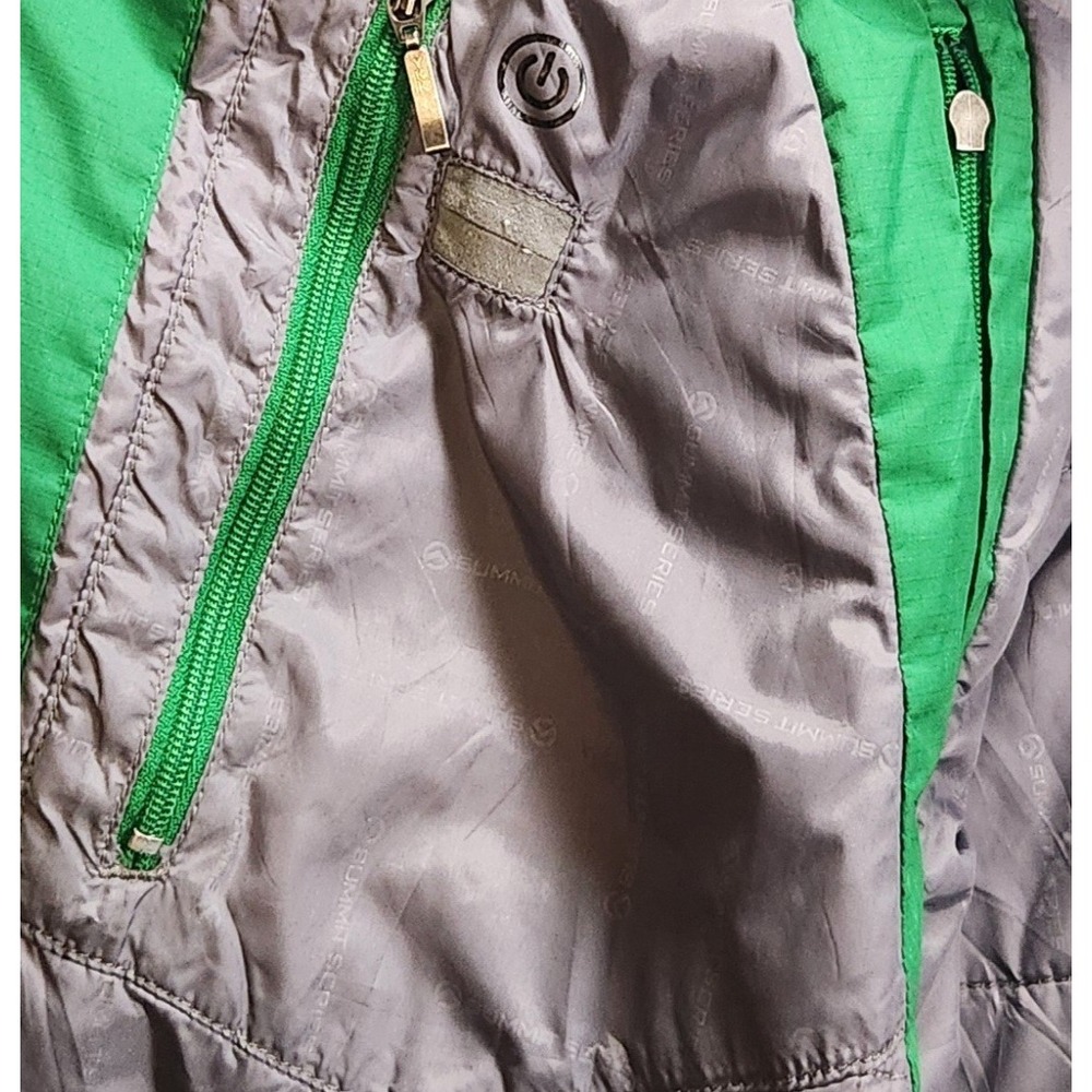 The North Face Jacket Mens Large Green Black HyVent Alpha Ski RECCO Summit VTG - Picture 8 of 10
